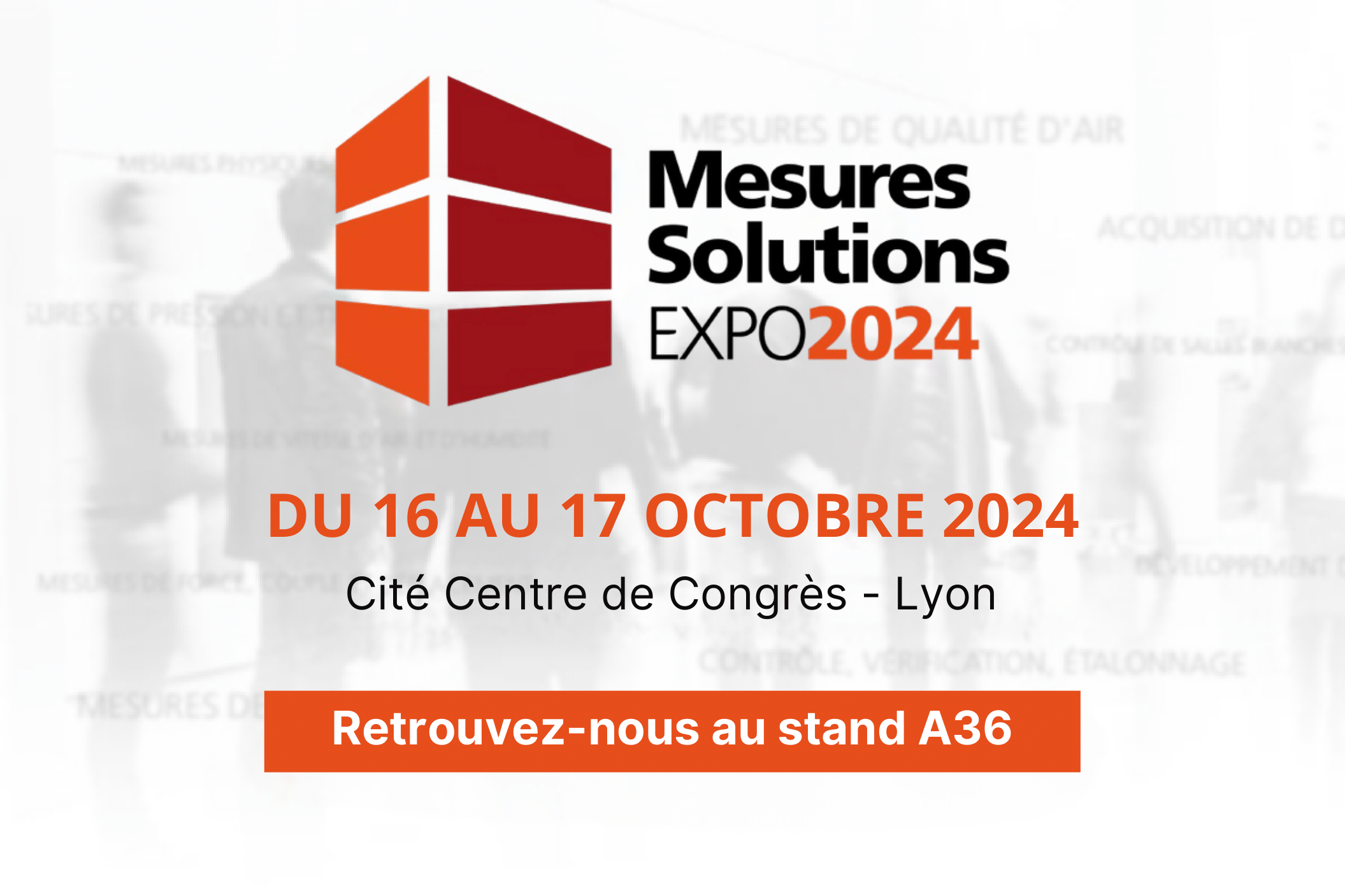 Félix Informatique participe au salon Mesures Solutions Expo 2024.