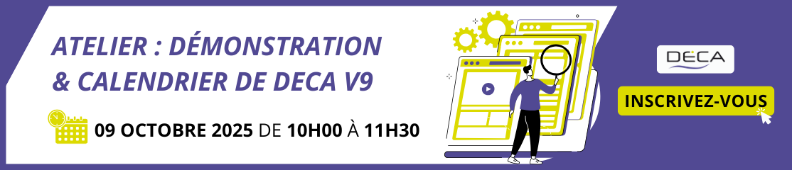 Atelier démonstration et calendrier : Deca v9